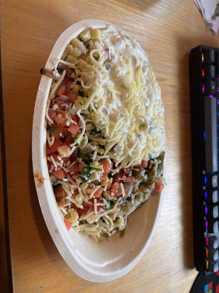 Chipotle bowl