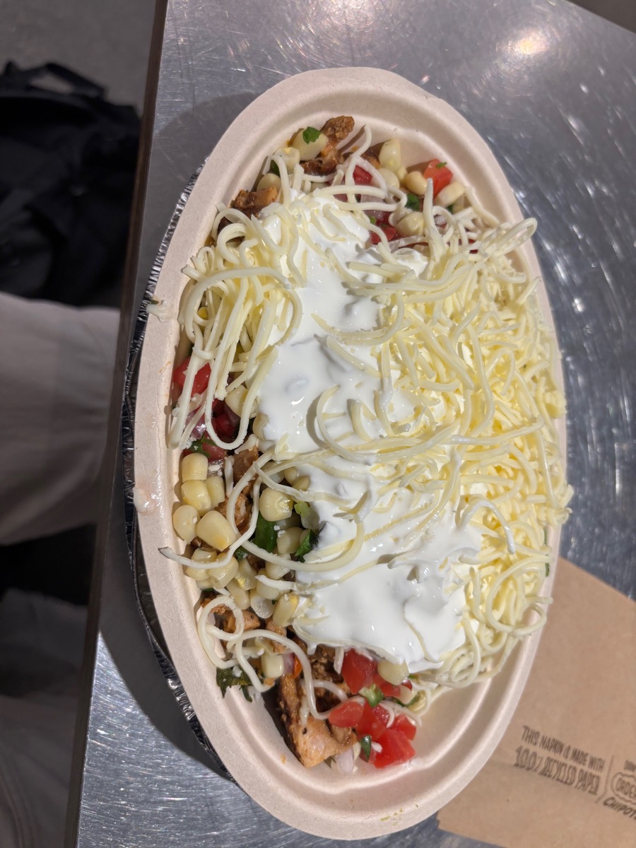 Chipotle bowl