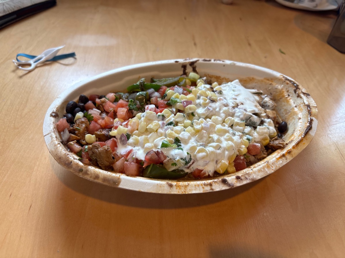 Chipotle bowl