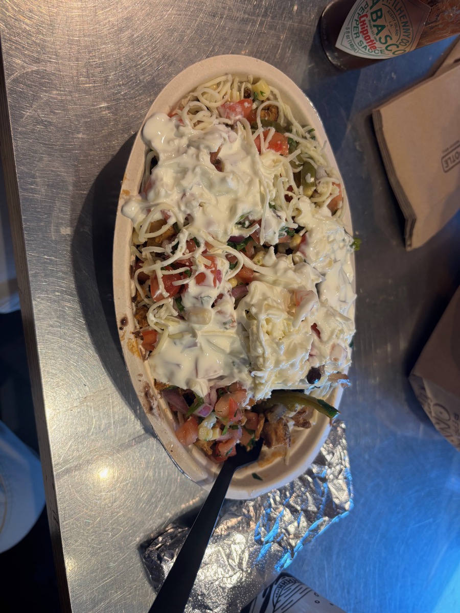 Chipotle bowl
