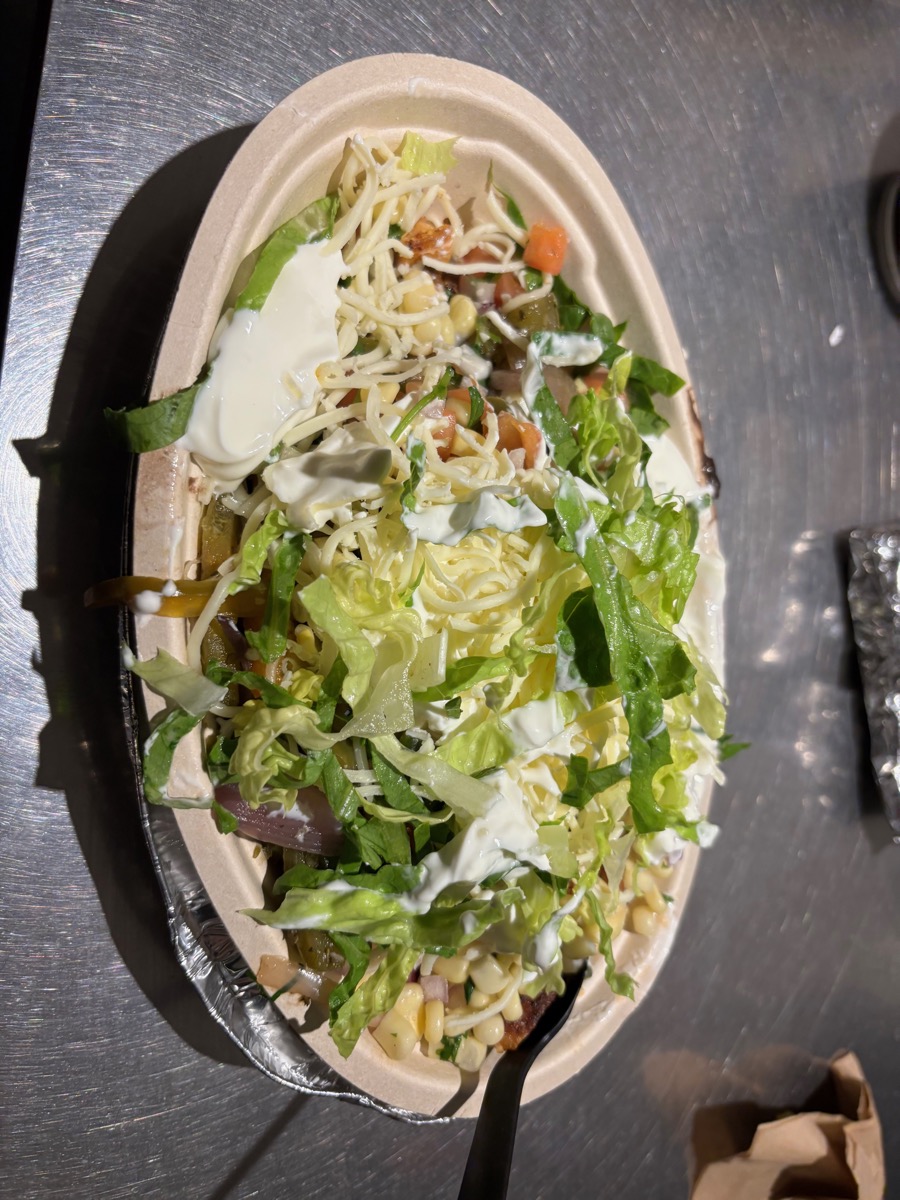 Chipotle bowl