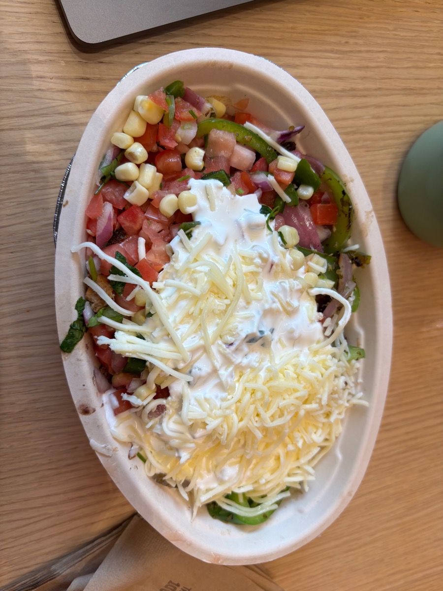 Chipotle bowl
