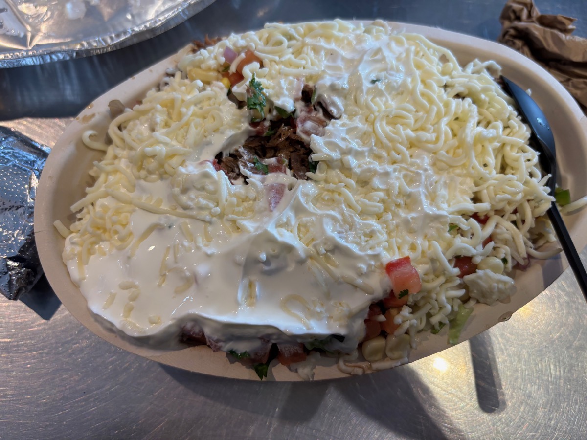 Chipotle bowl