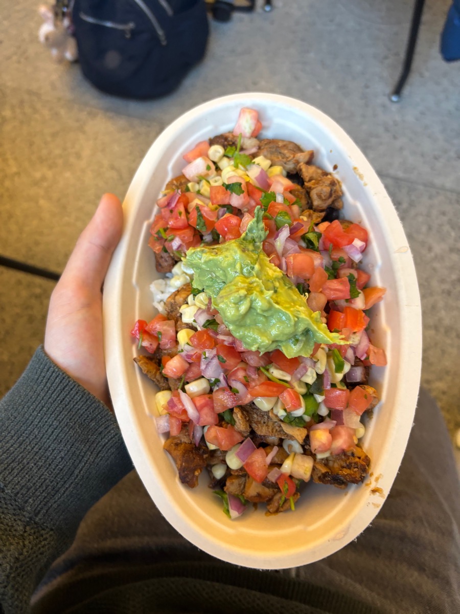 Chipotle bowl