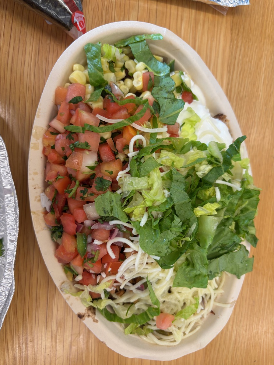 Chipotle bowl