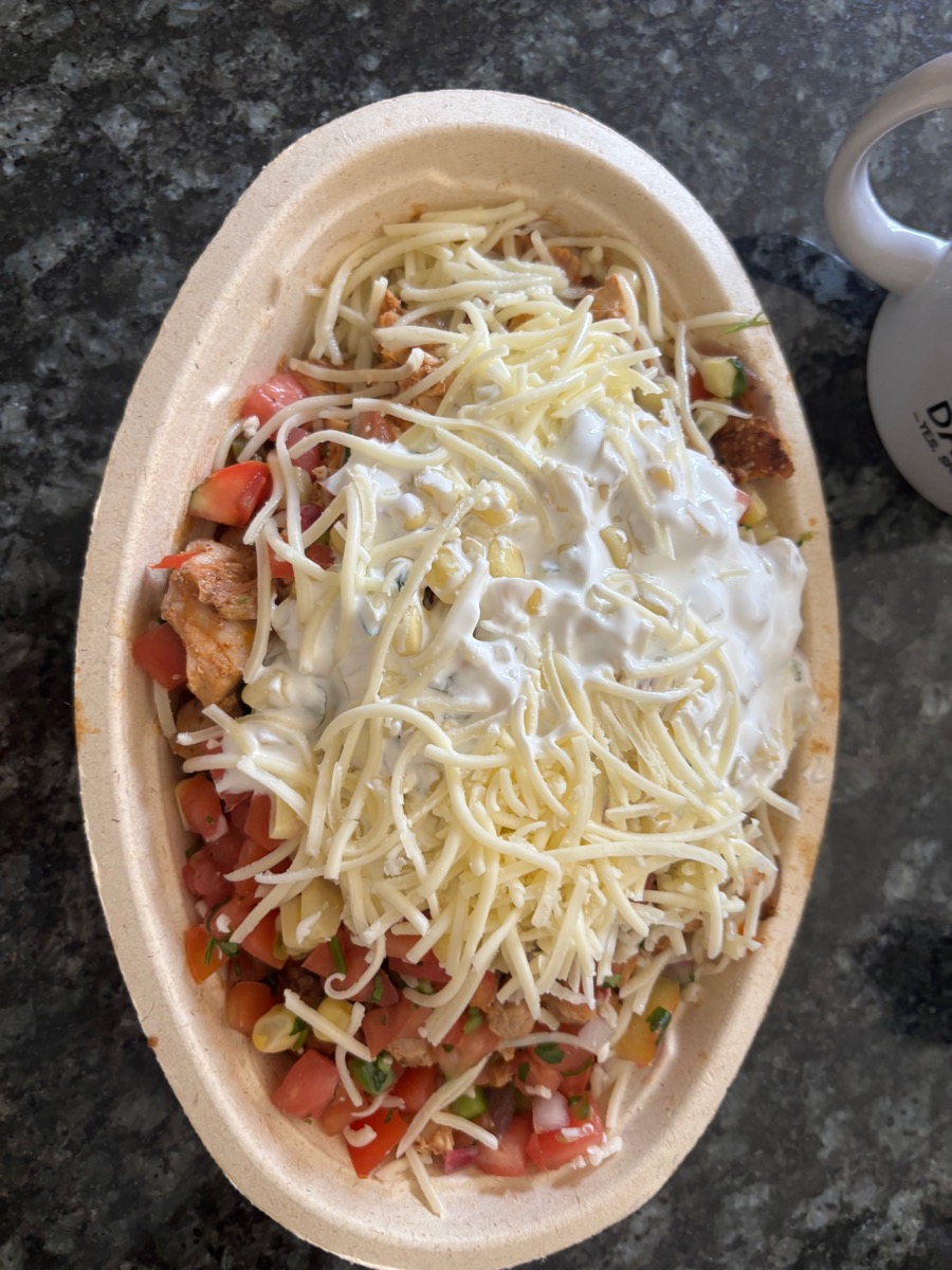 Chipotle bowl